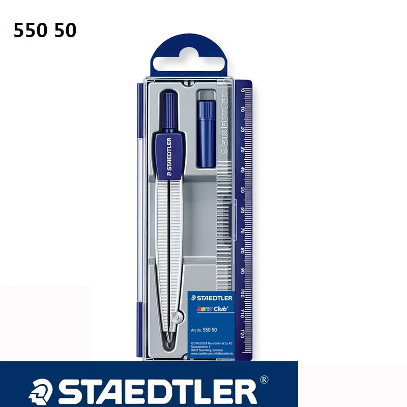 Staedtler 550 50/60 компасы Дизайн Рисование чертёжные инструменты школьные и офисные канцелярские принадлежности