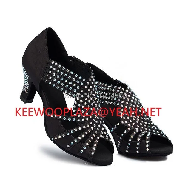 KEEWOODANCE/Новинка женская обувь для латинских танцев Обувь бальных zapatos de mujer|latin dance