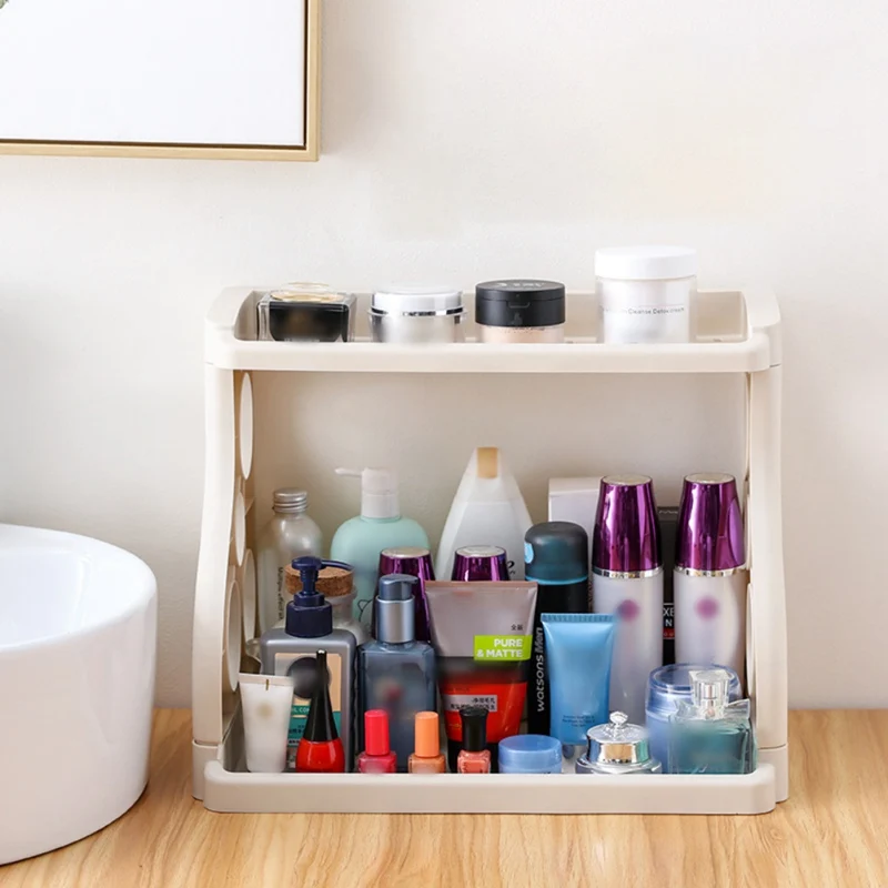 Spice Rack Organizer Spice Jars Bottle Kitchen Shelves Makeup Rack Stand Holder Kitchen Organizer Storage