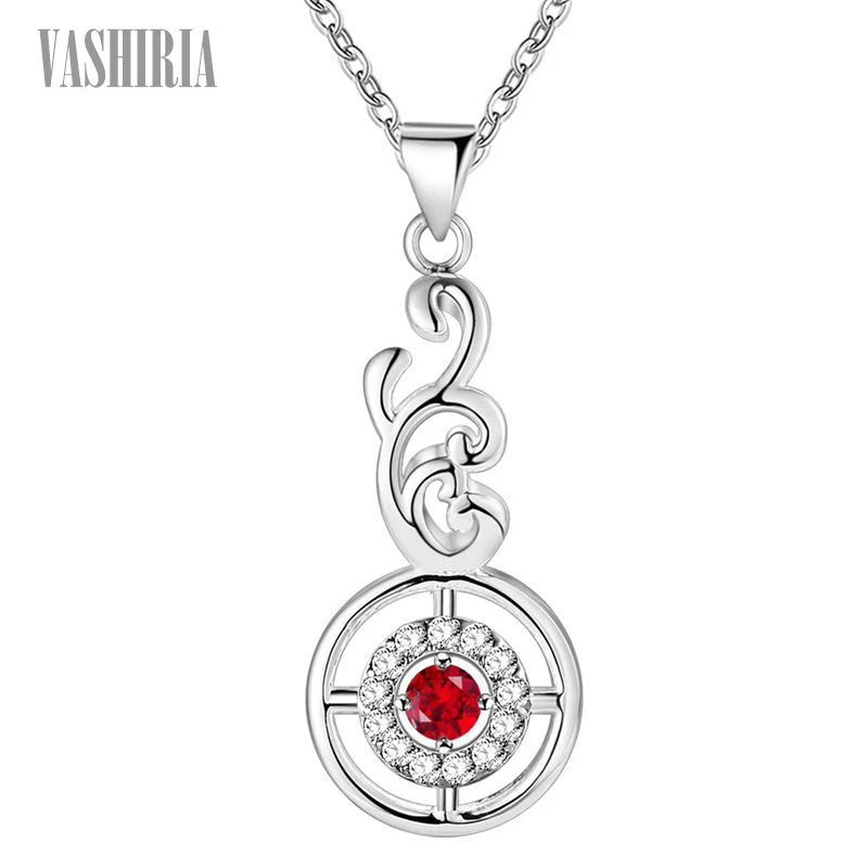 Корейский женская Мода Ожерелье Chainbone Цепи Круглый Полый Синий Циркон Долго