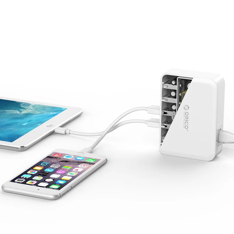 ORICO Портативный 5 Порты и разъёмы USB Зарядное устройство микро зарядное для вашего