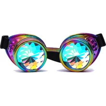 FLORATA Модные мужские и женские сварочные очки готические стимпанк Косплей античные шипы винтажные очки панк заклепки