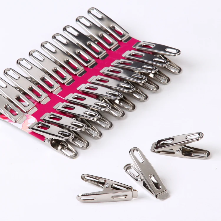 20pcs/lot stainless steel small clip clothes clip Small clothes