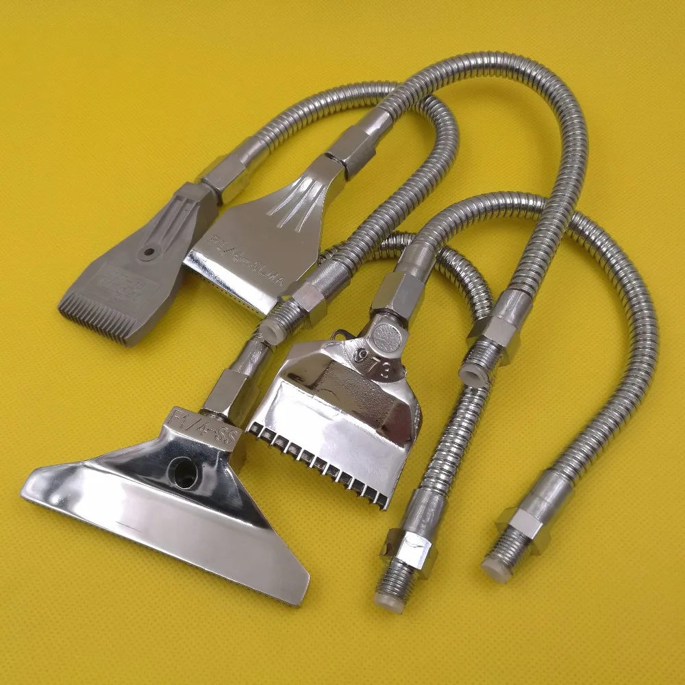 Silvent air knife nozzle,Cooling drying washing nozzle,F1/4 ALMA