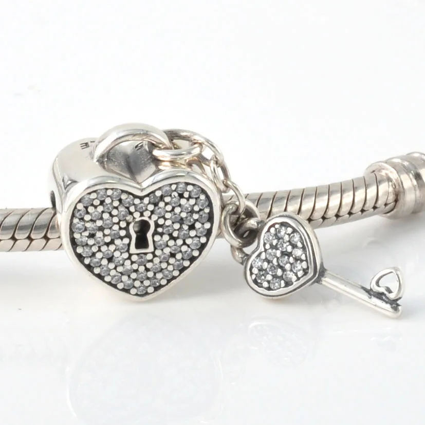 Fits Pandora Charms Bracelet Original Solid 925 Sterling Silver Beads
