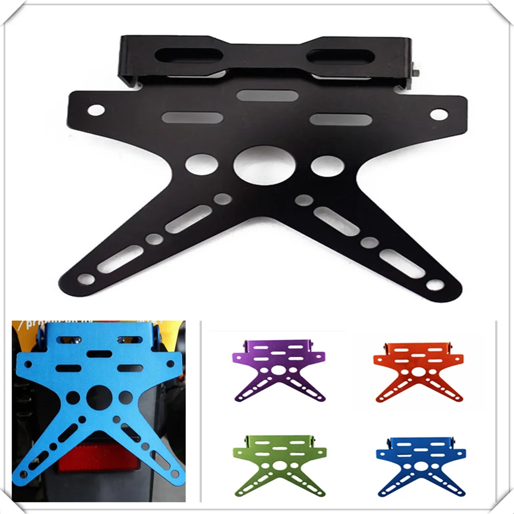 

Motorcycle License Holder Mount Bracket Number Plate FOR Ducati GT 1000 M900 M1000 MS4 MS4R MTS1000SDS DS StRada