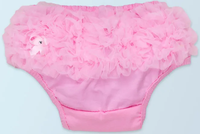 Модные газовые штаны для малышей яркие цвета, шорты для отдыха, трусики хлопковые блумеры, Милая юбка-пачка с рюшами, популярная одежда для девочек - Цвет: pink
