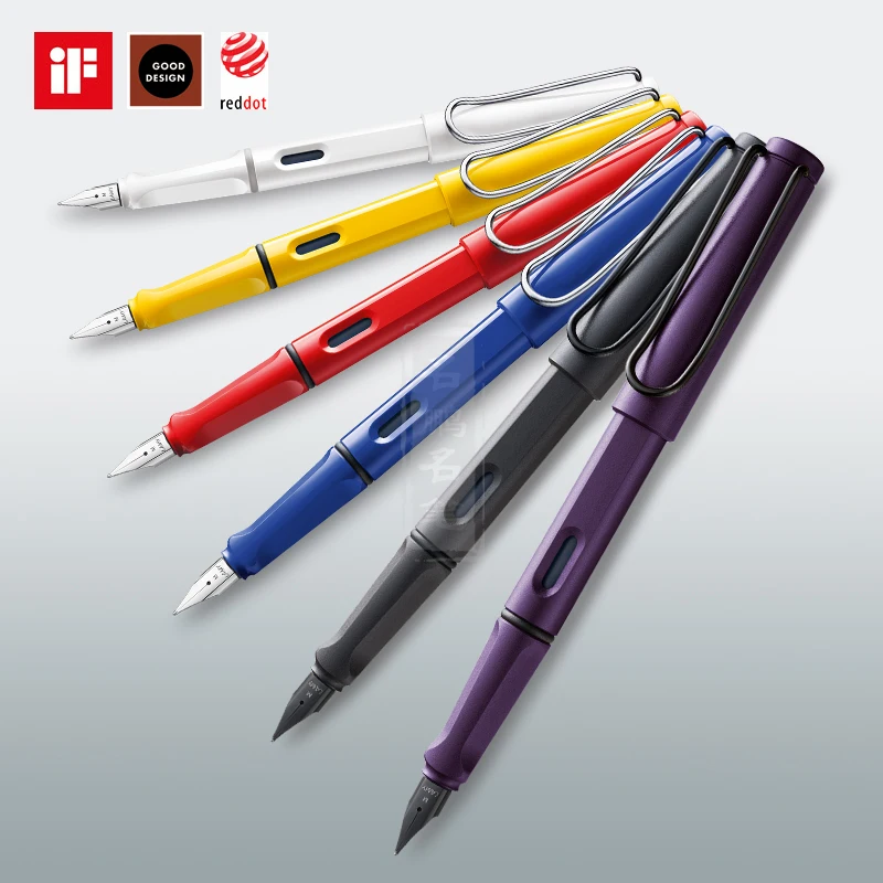 

Germany Original LAMY Safari black blue coffee red series pen ink fountain pen