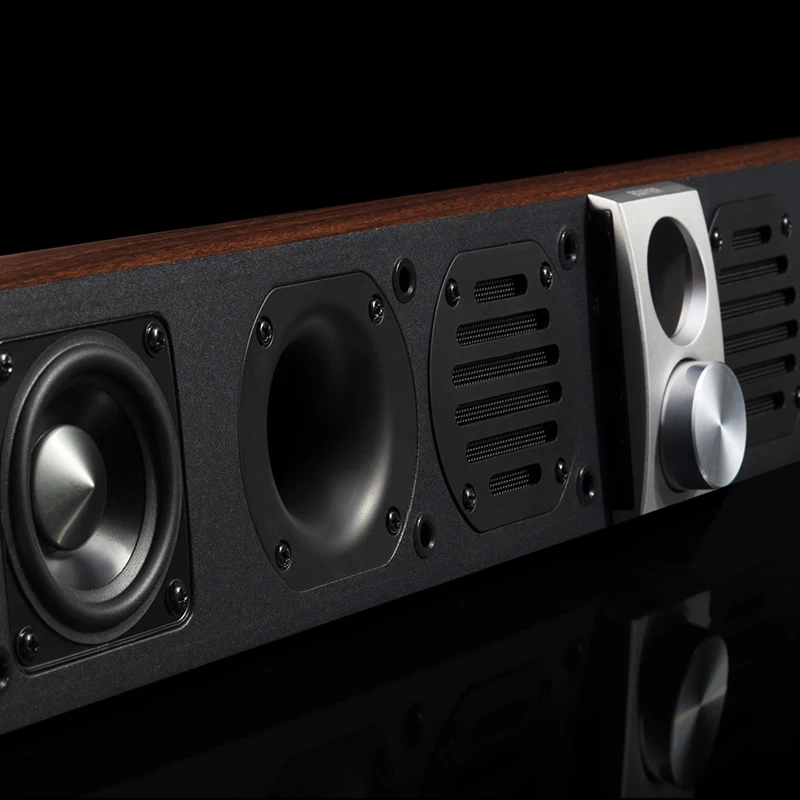 EDIFIER S70DB Здравствуйте Hi Res деревянный Саундбар с сабвуфером для ТВ Поддержка AUX