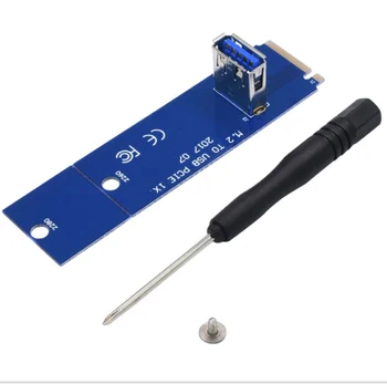 

20pcs/lot NGFF M.2 to USB 3.0 Transfer Card M2 M Key to USB3.0 Adapter