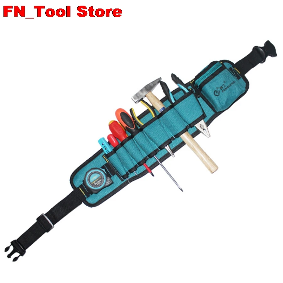 Многофункциональный Сумки для инструментов электрик Водонепроницаемый Оксфорд Инструменты комплект карманы и пояс herramientas Para electricistas