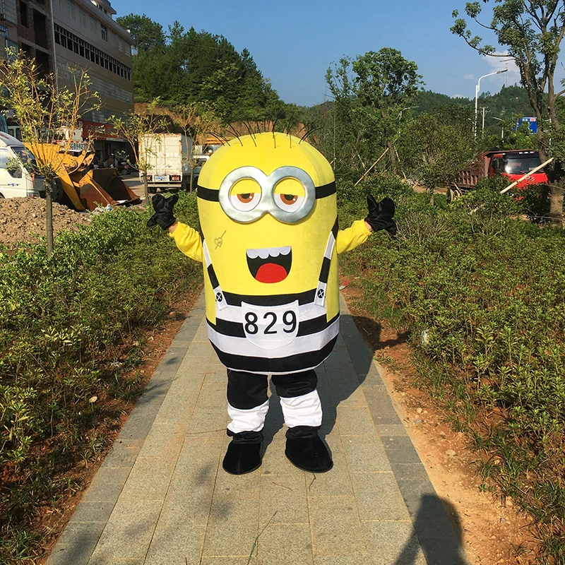 

2017 New Costumes cartoon mascot minion Despicable Despicable minions mascot costume