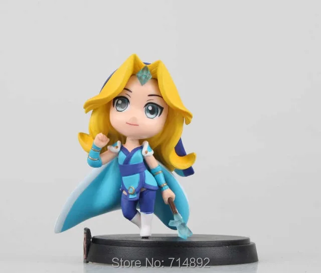  DOTA 2 Crystal Maiden toy Dota2 heroes CM PVC Q version figure 4