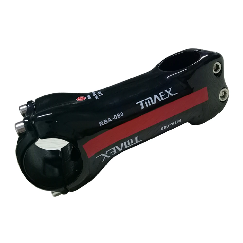 

Carbon Stem Road Bicycle Stem Road Bike MTB Cycling Parts Stem 31.8*80/90/100/110/120mm Angle 6/17 UD Red Gloss