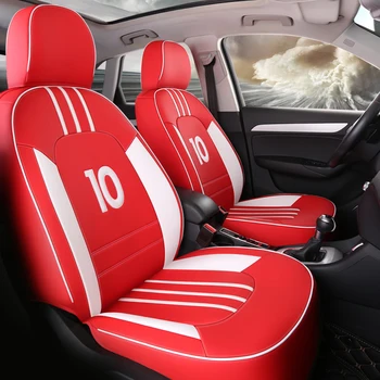 

Customized Luxury Leather Car Seat Cover for for Porsche Cayman Cayenne Macan Panamera Boxster car accessories