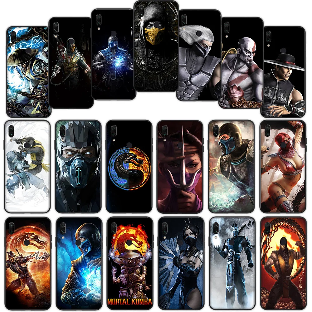 

Mortal Kombat Soft Cover Case for Xiaomi Redmi Note 7 4 4X 6 Pro 5 Plus 5A 6A Go S2