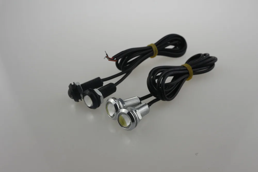 10X3 Вт, 12 В, 24 В, 18 мм, светодиодный внешний светильник, s лампа для автомобиля, DRL, грузовика, автомобиля, дневной ходовой светильник, парковочный светильник, Автомобильный светодиодный светильник с глазами орла