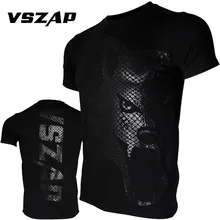 VSZAP боксерская Футболка Для MMA, темная Женская футболка для спортзала, боевые искусства, фитнес-тренировка, муай тай для мужчин VSZAP боксерская Футболка Для MMA, темная Женская футболка для спортзала, боевые искусства, фитнес-тренировка, муай тай для мужчин