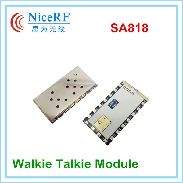 2pcs / lot - New generation walkie talkie module SA818 with UHF 400 ~ 480 MHz / VHF 134 ~ 174MHz audio module RDA1846S chip 2pcs / lot - New generation walkie talkie module SA818 with UHF 400 ~ 480 MHz / VHF 134 ~ 174MHz audio module RDA1846S chip