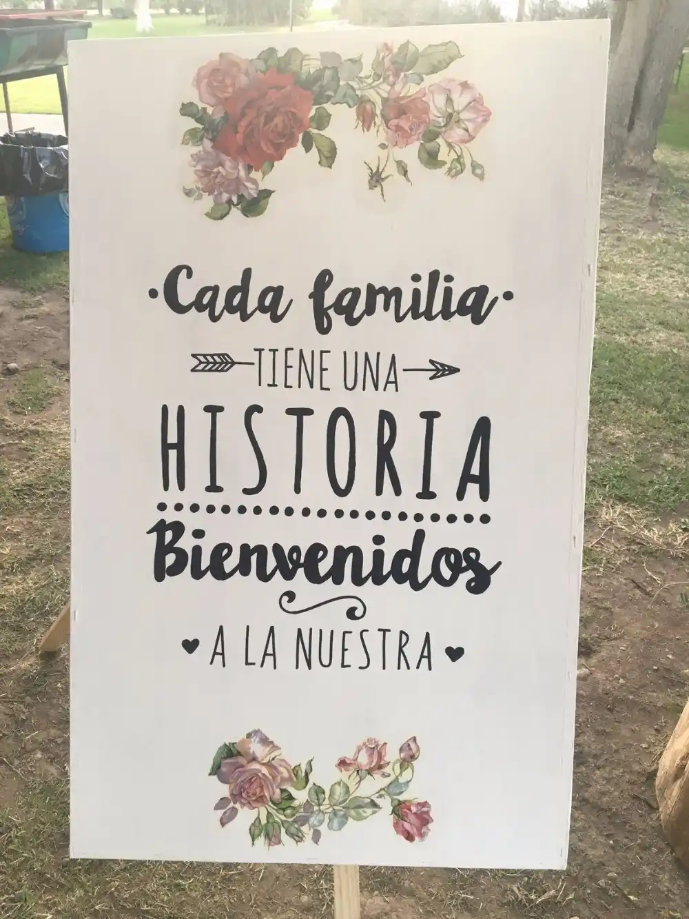 Calcomanía de vinilo para pared familiar, versión española ...