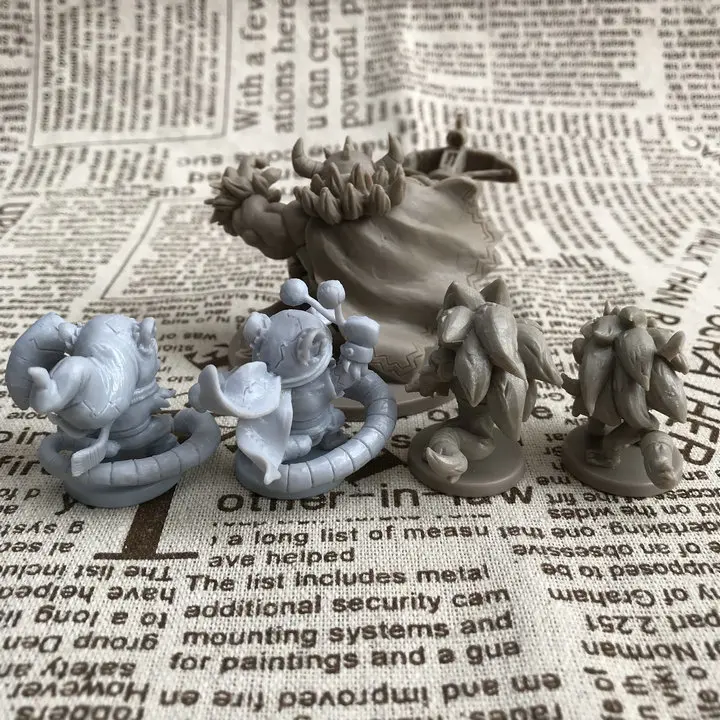 

pvc figure toy model Arr ccaa rides pets, mounts monsters and heroes 5pcs/set