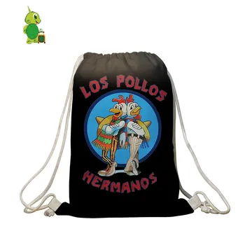 

Breaking Bad Drawstring Backpack Women Men Softback Travel Bags School Backpack Large Capacity Storage Drawstring Bags