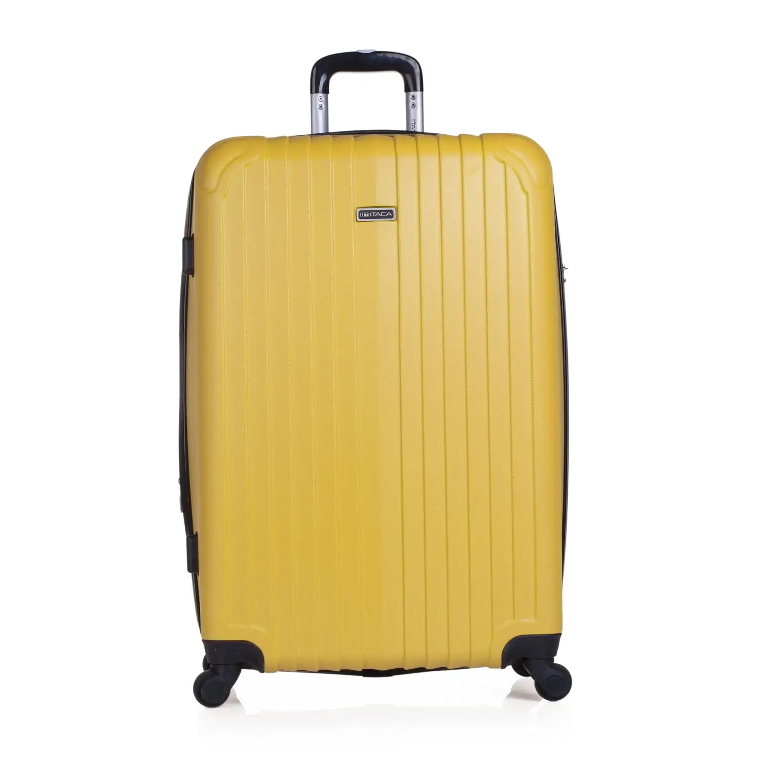 Itaca модель Sevron комплект из 3 изделий, дорожные чемоданы жесткая тележка+ Выдвижная ABS 55/66/76 см регулируемая ручка, 4