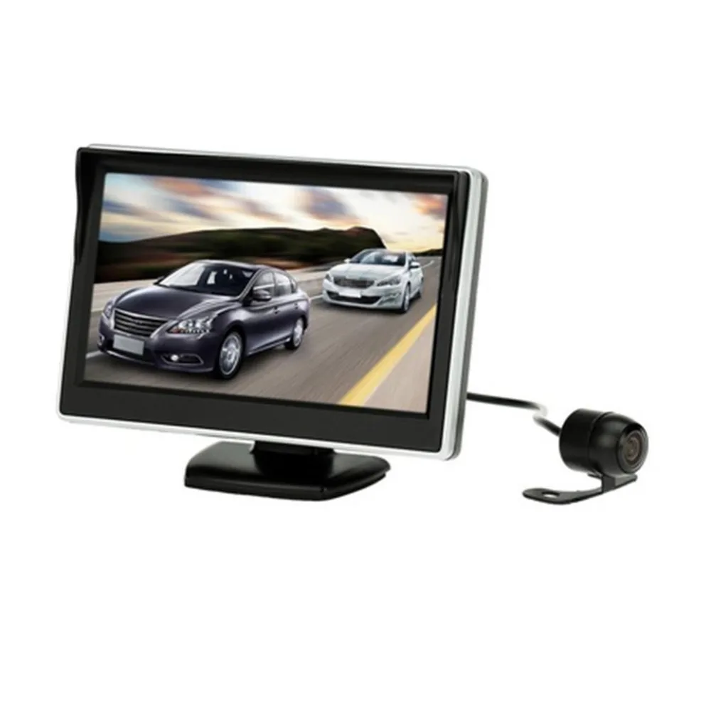 

Newest 800 * 480 5 Inch Digital Monitor with Car Rear View Camera Combination Products for Car Truck Bus Trailer Hot Selling