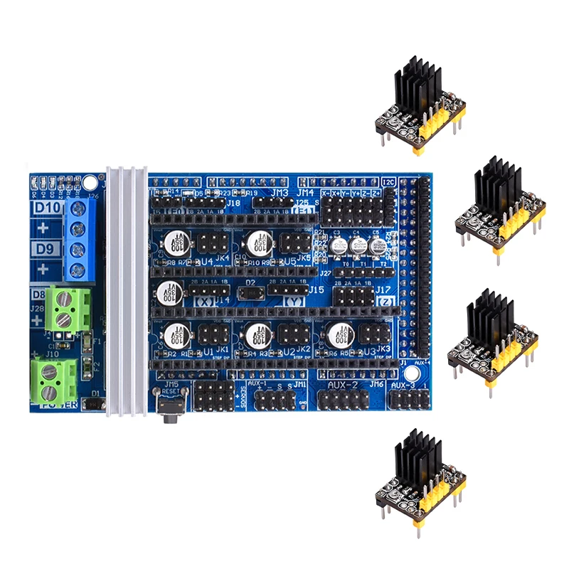 Bigtreetech обновление Ramps 1,5 Ramps 1,6 база на Ramps 1,4 панель управления подходит A4988 DRV8825 TMC2130 Reprap для деталей 3d принтера