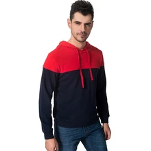 Новая толстовка с капюшоном, мужская рубашка для бега, пуловер, толстовки, хлопок, комбинированная цветная футболка, спортивная толстовка, весна-осень, Мужская Moleton