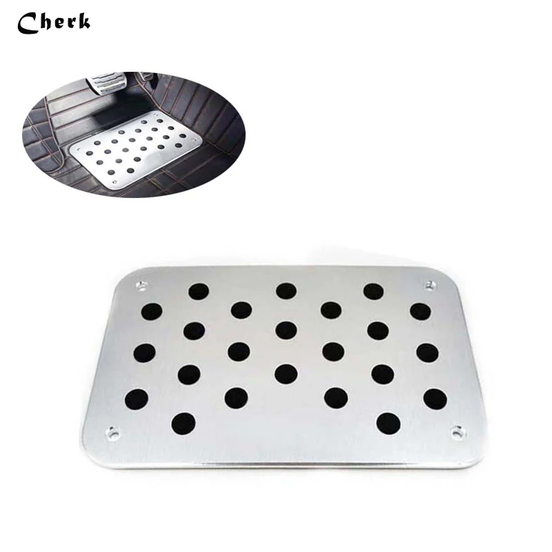 Floor Mats For BMW MINI Brake Treadle Foot Rest Pedal Cover Aluminium