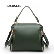 EXCOSMIC ретро для женщин Сумка Винтаж Портфель сумки на плечо портфели для женская сумка Femininas