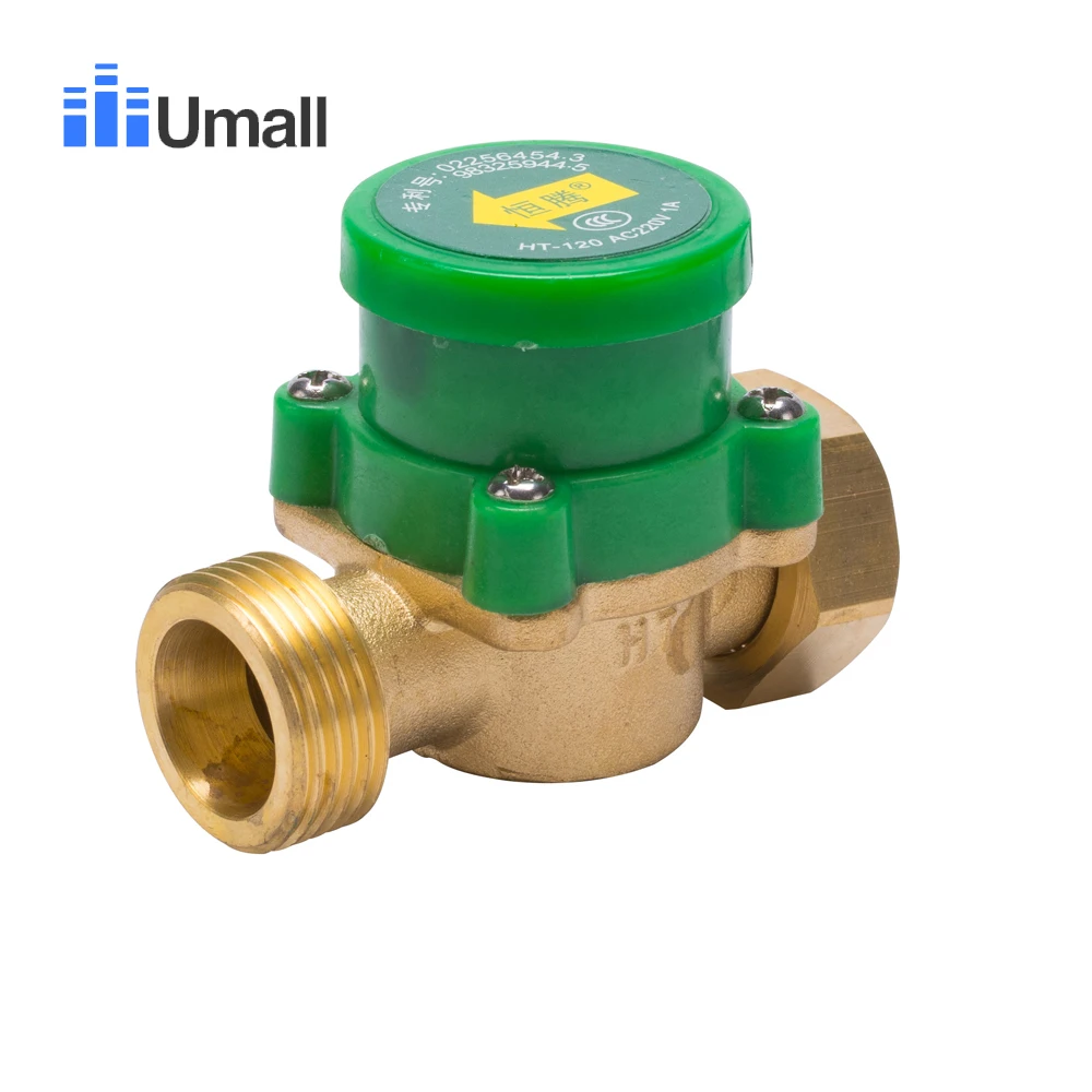 HT-120 AC220V 1A G3/4-3/4 Thread Water Pump Flow Sensor Switch Used in The Domestic Tap Water Pressure in The Low Water Pressure Range Pump Flow Switch 