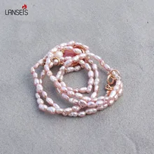 Очаровательное озорное пресноводного розового жемчуга ожерелье, высококачественный чокер из жемчуга, Свадебные украшения подарок для женщин