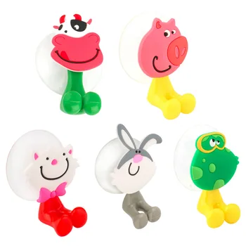 

Baby Care Grooming & Healthcare Kits Cute Cartoon Sucker Suction Hooks Set Hanging Baby Toothbrush Holder Towels Etc