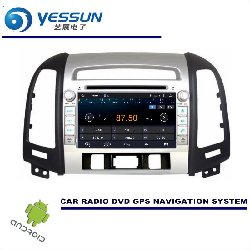 Cheap YESSUN For Hyundai Santa Fe 2006~2012 DVD CD GPS Player Radio Navi Stereo HD Screen - Wince / Android Car Navigation Multimedia 2