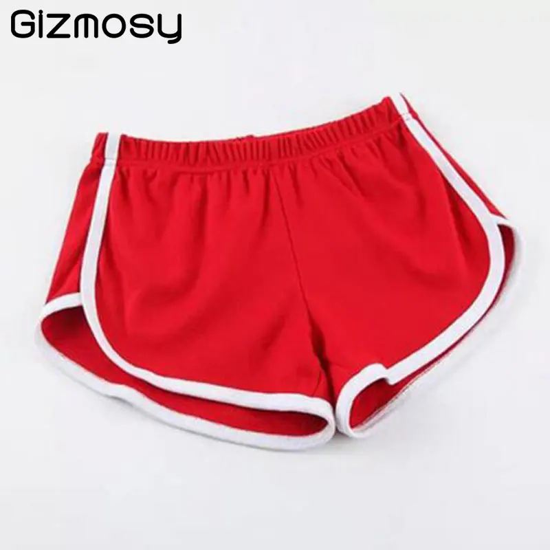 

New Summer Shorts Casual Mini Shorts Women Workout Elastic Waist Skinny Shorts Patchwork Women Shorts BN2610