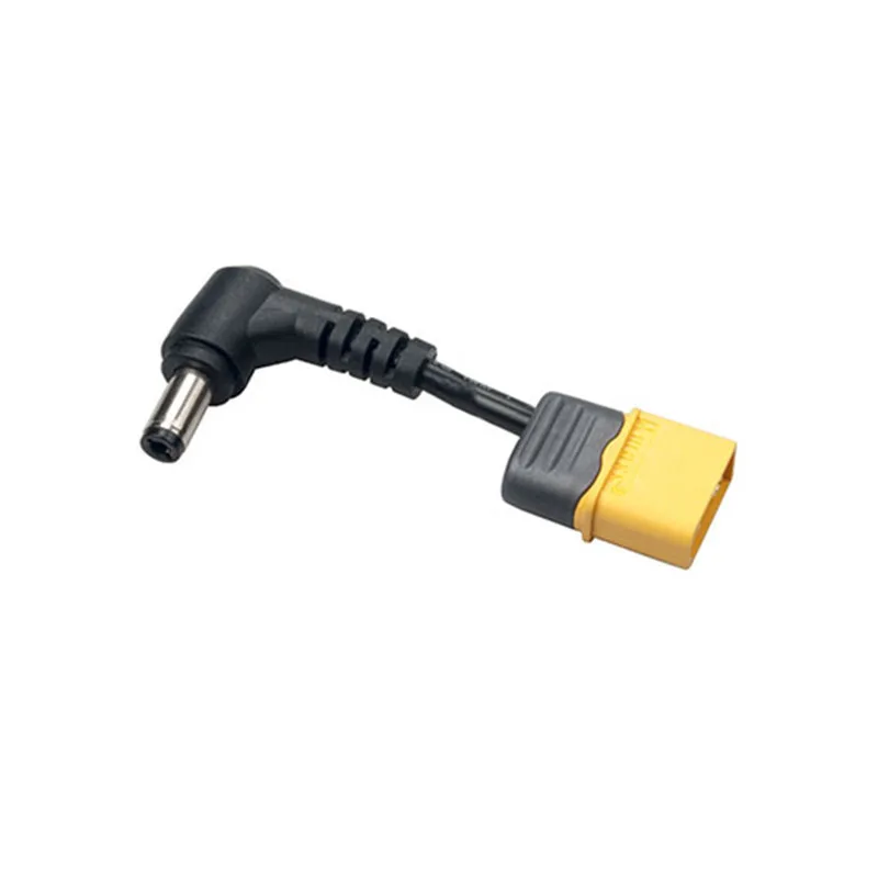 XT60 Male Plug DC 5.5mm2.5mm20mm Male Adapter for FPV Lipo Battery Fatshark Goggles (3)