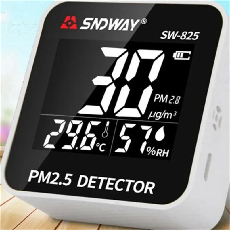 

Digital Gas Analyzer Gas Detector PM 2.5 Air Quality Monitor PM2.5 Detector Electrical With LCD Screen Combustible Gas Detectors