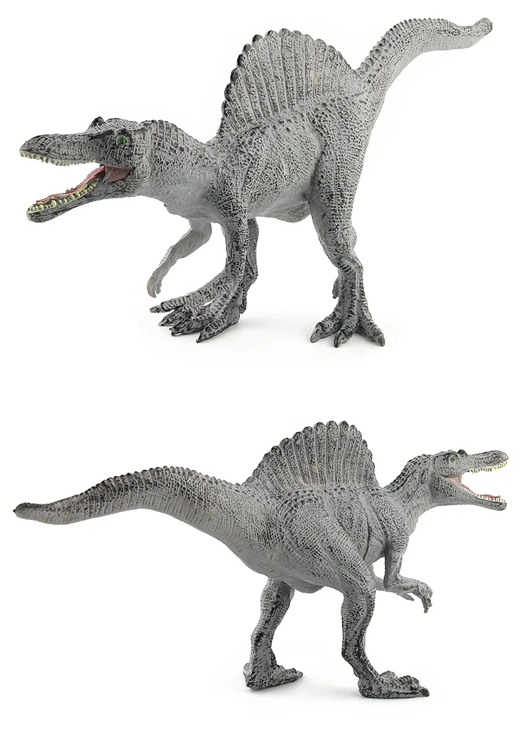 

28CM Green Grey Spinosaurus Dinosaur Models Toys Action Figures Collection Learning Educational Toys Children Gifts