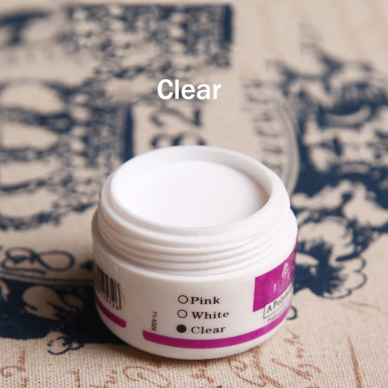 Hot Sale Professional Acrylic Powder Crystal Nail Art Tip Builder Transparent Powder Crystal Liquid Manicure Pink White Clear Hot Sale Professional Acrylic Powder Crystal Nail Art Tip Builder Transparent Powder Crystal Liquid Manicure Pink White Clear