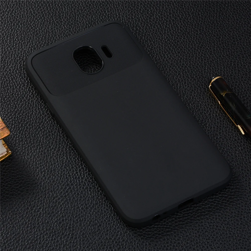Fundas samsung Galaxy J4 J6 2018 Чехлы мягкая резина термопластичный полиуретан Силиконовые