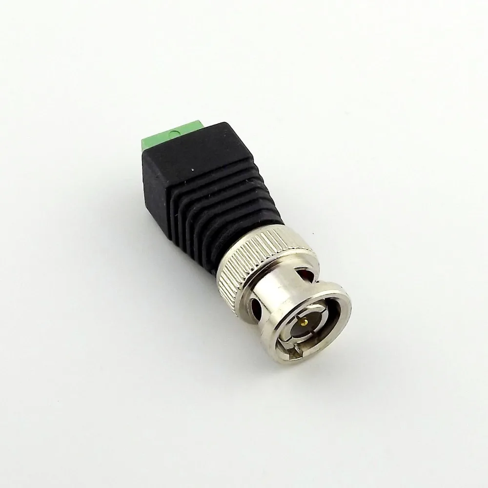 Новый коаксиальный кабель Coax CAT5 для видеонаблюдения 1 шт. штекер BNC разъем