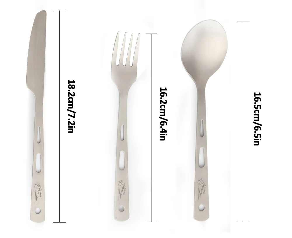 High Quality titanium tableware