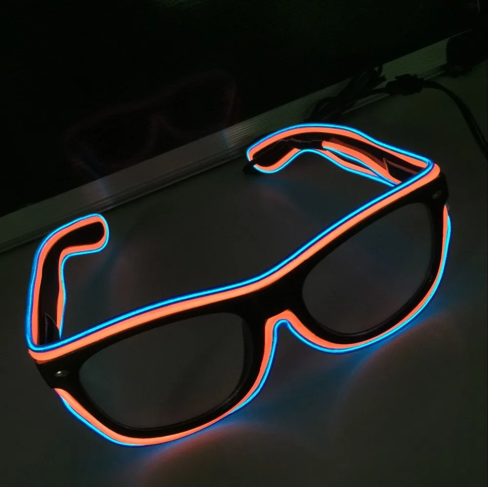 Buy Flashing LED Light Up Party SunGlasses EL Wire Led