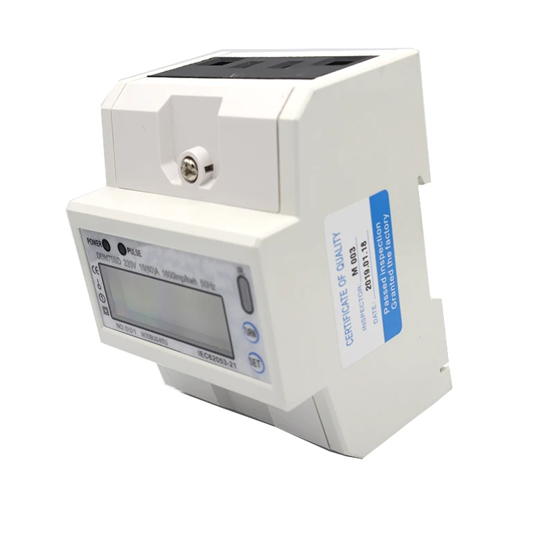ЖК ac220V 230 V 50 Гц 60 5 80A RS485 (MODBUS RTU) удаленного счетчика функция подсветки счетчик