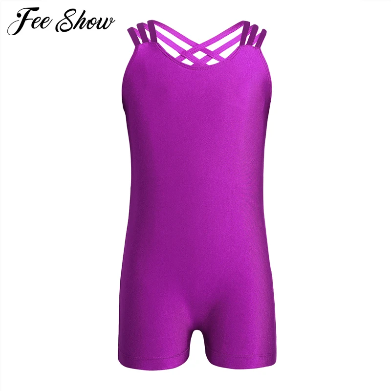 От 5 до 14 лет, детское платье для девочек без рукавов на бретелях профессиональной балетное платье-пачка танцевальный гимнастический комбинезон-трико наряд для занятий танцами