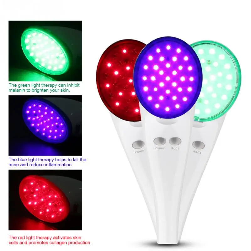 

Facial Photon Therapy Beauty Machine Remover Wrinkle Acne Pores Cleaner Face Skin Tighten Beauty Rejuvenation Anti-Aging Therapy