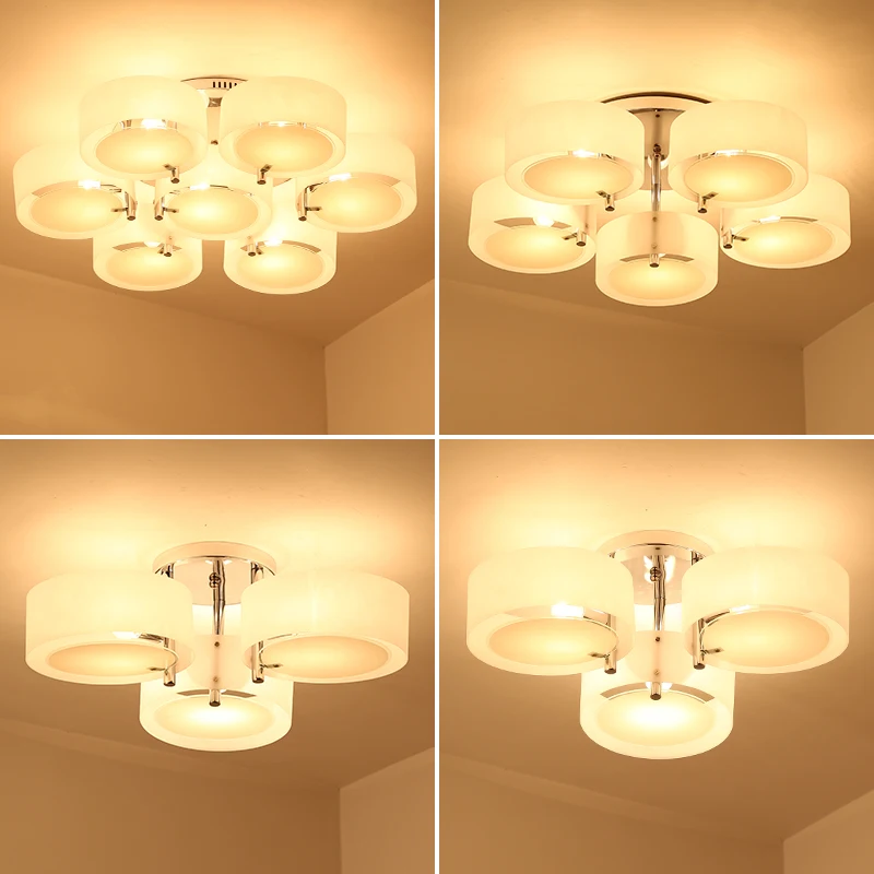 

Modern European luxury Round Led ceiling lights plafond lamp for home living room lights ceiling light fixture Kitchen lamps