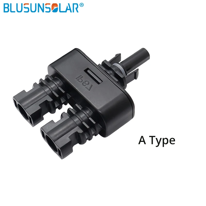 

TUV Appproved IP67 2 to 1 T Branch MC4 Connector FFM or MMF T plug 100% PP0 2.5mm sq~6.0mm TF0168